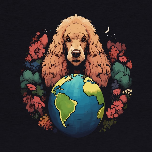 Poodle Earth Day by JH Mart